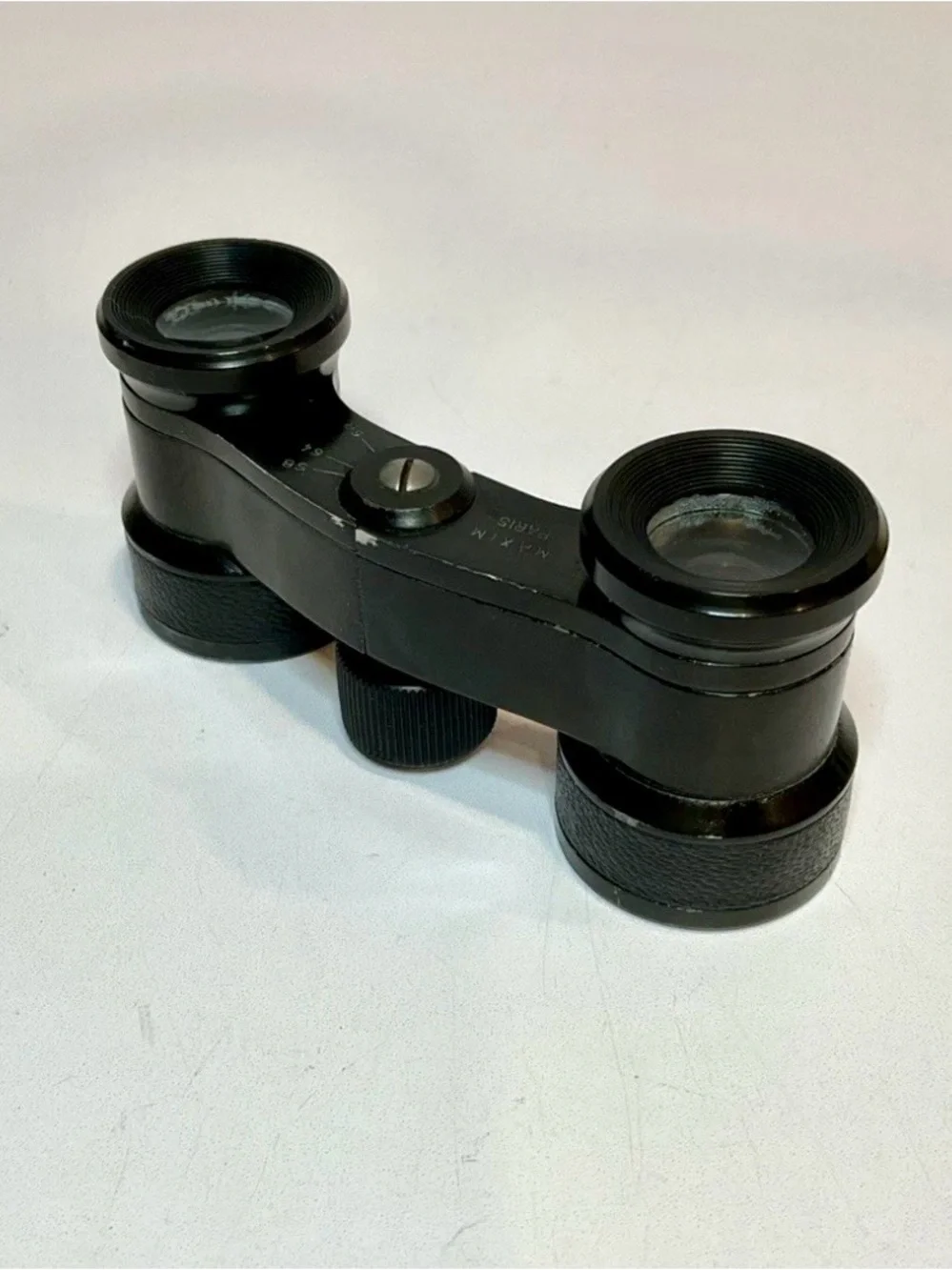 Vintage MAXIM Paris Opera Glasses Binoculars – Black – Made in France